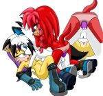  character_request female_only fff_threesome furry lara-su mina_mongoose sega sonic_*(series) sonic_the_hedgehog_(series) strap-on the_other_half threesome yuri 