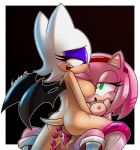 amy_rose anal_beads dildo_in_pussy double_dildo female/female female_only furry nancher rouge_the_bat sega sideboob sonic_*(series) sonic_the_hedgehog_(series) vaginal_insertion yuri