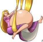 a0iisa aoiisa belly_bulge belly_expansion blonde_hair disney green_eyes hyper_pregnancy pregnant pregnant_belly pregnant_female rapunzel tangled very_long_hair