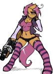 avante92 cool dangerous equine eye_patch fim friendship_is_magic grenade_launcher gun leggings mlp my_little_pony panties pink_hair pony scootaloo tank_top team_fortress_2 weapon