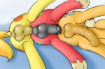 3guys anal big_macintosh braeburn caramel friendship_is_magic gay my_little_pony penis threesome