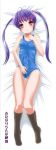 1futa bulge cameltail copyright_request dakimakura dakimakura_design drooling erect_nipples footwear full_body futa_only futanari intersex kneehighs long_hair lying_on_bed mar_(artist) on_back one-piece_swimsuit penis purple_hair red_hair school_swimsuit socks solo_futa sweat swimsuit tied_hair twin_tails