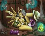 1girl anal anthro atryl breasts cum daring_do friendship_is_magic futanari my_little_pony penis tentacles