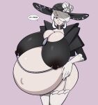  cogito_(pokemon) gigantic_ass gigantic_breasts hyper_pregnancy pokemon pregnant pregnant_belly pregnant_female zeruxu 