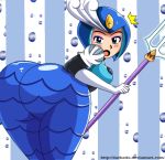  ass mega_man mega_man_9 mermaid rockman rockman_9 splash_woman trident underwater weapon 