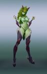 big_breasts breasts dryad green_skin monster_girl tagme