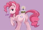 cake friendship_is_magic frosting looking_back my_little_pony pinkie_pie shepherd0821