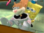 1girl 3d andreygovno animated anthro gif sandy_cheeks source_filmmaker spongebob spongebob_squarepants squirrel