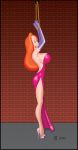 big_breasts bondage breasts disney jessica_rabbit lipstick rope sftoon solo who_framed_roger_rabbit