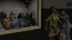 3d asari crossover lara_croft liara_t'soni mass_effect mortal_kombat predator sheeva sindel source_filmmaker spy team_fortress_2 tenacious-apathy tomb_raider_reboot yautja