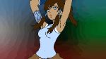 1girl avatar:_the_last_airbender dark-skinned_female dark_skin gif korra parody the_legend_of_korra