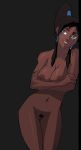  1girl avatar:_the_last_airbender breasts dark-skinned_female dark_skin female_only korra morganagod nipples nude pubic_hair solo_female the_legend_of_korra the_legend_of_korra* 