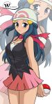 big_breasts breasts dawn poke_ball pokemon solo wslasher