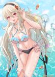  1girl 1girl alluring alternate_costume breasts corrin_(fire_emblem) corrin_(fire_emblem)_(female) female_only fire_emblem fire_emblem_cipher fire_emblem_fates nintendo official_alternate_costume outside shell_bikini snow20200 