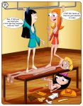 candace_flynn footjob isabella_garcia-shapiro jeremy_johnson phineas_and_ferb stacy_hirano