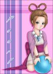  ace_attorney ayasato_harumi black_eyes blush brown_hair pearl_fey sandals sitting toes 