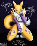 1girl anthro bandai_namco digimon female furry mightycock nipples nude renamon solo tagme