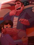 bill_dewey cartoon_network jamie_(steven_universe) steven_universe wolf_con_f yaoi