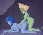 cartoon_network futanari lapis_lazuli_(steven_universe) peridot_(steven_universe) steven_universe timelessgear yuri