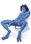  1boy abs erection kurt_wagner male male_only marvel marvel_comics muscle nightcrawler nude penis szadek x-men x-men_evolution 