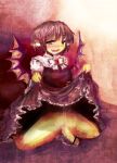  1girl am11 animal_ears areanine bad_id censored cum full_body futanari mystia_lorelei penis solo touhou wings 