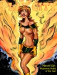 marvel marvel_girl phoenix play_city playboy rachel_summers skirt x-men