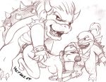 bowser bowser_jr lazydez nintendo super_mario_bros. teenage_mutant_hero_turtles teenage_mutant_ninja_turtles venus_de_milo