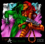 avengers jennifer_walters marvel she-hulk tigra