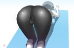 1girl ass nintendo wii wii_fit wii_fit_trainer yoga_pants