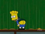 ass ass_shake bart_simpson gif looking_back mooning pants_down round_ass the_simpsons wiggle yellow_skin