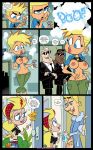 2girls big_penis canon_genderswap caucasian_female comic gender_transformation genderswap genderswap_(mtf) hugh_test imminent_sex jab jabcomix jenny_test johnny_test johnny_test_(character) johnny_testicles johnny_testicles_2 penis sissy_bladely