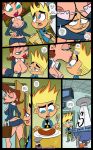 1girl big_breasts breasts comic incest jab jabcomix johnny_test johnny_test_(character) johnny_testicles johnny_testicles_2 lila_test milf