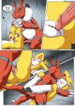 digihentai digimon fox_girl furry guilmon guilmon’s_birthday_surprise lizard_boy palcomix renamon vaginal vaginal_penetration