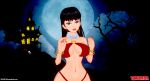  ass ass_focus big_ass big_breasts brea halloween halloween_costume milf thick_thighs vampirella 