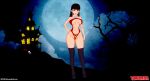  ass ass_focus big_ass big_breasts brea halloween halloween_costume milf thick_thighs vampirella 