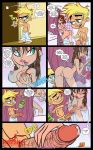 1girl big_penis comic imminent_incest jab jabcomix johnny_test johnny_test_(character) johnny_testicles johnny_testicles_2 lila_test milf penis