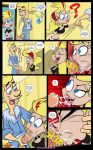 1girl big_penis climax comic fellatio hugh_test jab jabcomix johnny_test johnny_testicles johnny_testicles_2 oral penis sissy_bladely