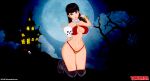  ass ass_focus big_ass big_breasts brea halloween halloween_costume milf thick_thighs vampirella 