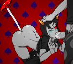 anal ass female gamzee_makara homestuck ms_paint_adventures sex shamefuldisplay terezi_pyrope