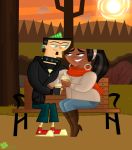  duncan_(tdi) gaby-sunflower leshawna_(tdi) tagme total_drama_island 