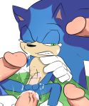 anal anal_penetration anthro ass ay blue_hair cum cum_in_ass cum_inside cum_on_face cute erection furry gay gloves green_eyes hair hedgehog male penetration penis sega sex sonic sonic_(series) sonic_the_hedgehog teeth testicles yaoi