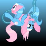 2_girls 2girls all_the_way_through aloe aloe_(mlp) anal anal_penetration ass blue_eyes blush cum cum_in_mouth cum_in_pussy cum_inside cum_on_face cutie_mark earth_pony female_only friendship_is_magic lotus_(mlp) lotus_blossom my_little_pony oral oral_penetration pony sex suspended_in_midair tail tentacle_in_mouth tentacle_sex tentacles vaginal vaginal_penetration