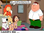  brian_griffin cum cum_on_body family_guy jrc_(artist) lois_griffin meg_griffin peter_griffin red_hair 