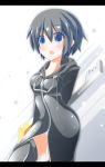  adi_a big_breasts black_hair blue_eyes breasts cleavage female kingdom_hearts kingdom_hearts_358/2_days solo xion 