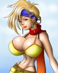 battle-jesus big_breasts breasts final_fantasy final_fantasy_x final_fantasy_x-2 rikku solo