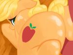 2013 animated anus applejack_(mlp) ass big_macintosh_(mlp) blonde_hair cutie_mark doggystyle duo equine female feral friendship_is_magic from_behind gif green_eyes hair hetero horse horsecock incest looking_back male my_little_pony orange_fur penetration penis pony ponylicking pussy raised_tail sex tail testicles vaginal vaginal_penetration