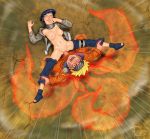 1boy 1girl big_breasts biting biting_finger bitten blue_hair blush breasts clothed_sex hetero hinata_hyuuga hyuuga_hinata jacket large_penis leg_grab medium_breasts missionary naruto naruto_(classic) naruto_(series) naruto_uzumaki naughty_face navel nipples open_clothes open_jacket pants penis possessed pussy red_eyes sex shaving shaving_crotch shaving_pubic_hair short_hair smile spread_legs studio-pirrate_(rosselito) torn_clothes torn_pants uncensored uzumaki_naruto vaginal watermark white_eyes