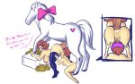 2girls anal crablouse cum female hair homestuck horse large_penis maplehoof ms._lalonde ms_paint_adventures multiple_girls penis rose_lalonde roxy_lalonde rule_63 sex short_hair vaginal