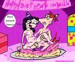 birthday_cake gift happy_birthday isabella_garcia-shapiro phineas_and_ferb phineas_flynn present the_and