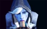  animated_gif dota dota_2 drow_ranger fellatio fugtrup oral source_filmmaker tagme 